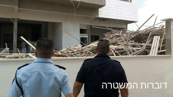 إصابة 4 عمال بحادث عمل في ورشة بناء في طيرة الكرمل